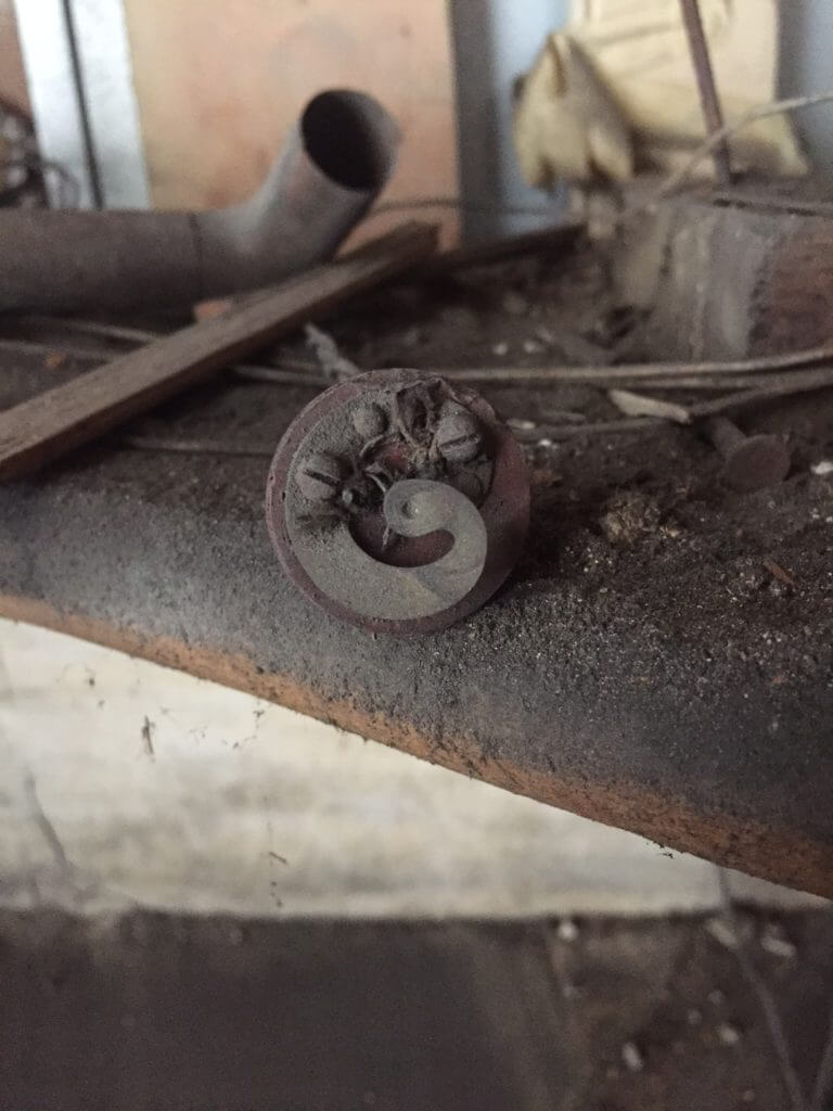 Harry Braswell, Inc. uncovers hidden cabinet behind wall of Old Town Alexandria home.