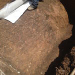 centuries-old barrel vault is excavated to be waterproofed