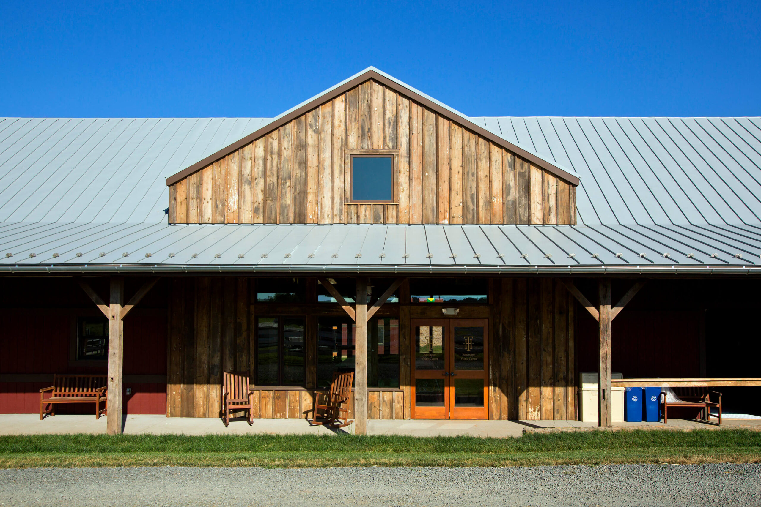 Temple Hall Farm Park entrance