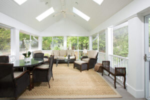 New rear screen porch in Alexandria