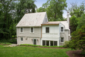 copper roof and gutters